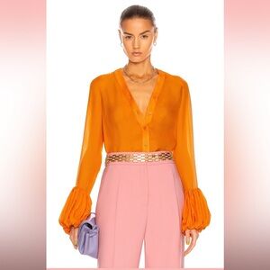 Fe Noel Puff Sleeve Cardigan